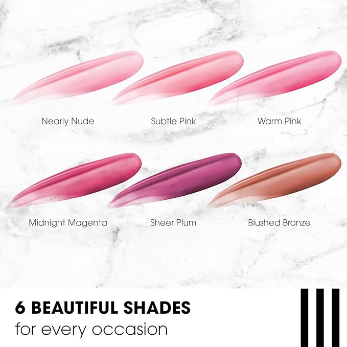 ChapStick Total Hydration Vitamin Enriched Sheer Plum Tinted Lip Oil Tube, Lip Care - 0.24 Oz