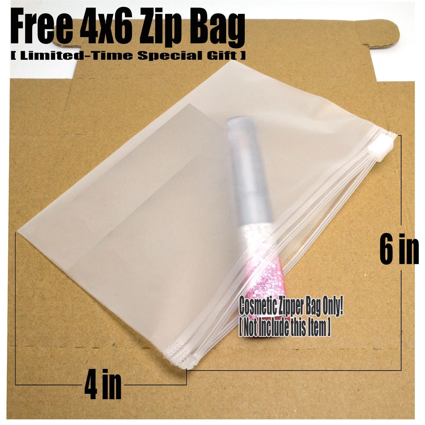 Italia Deluxe 1 x HD Pro Perfect Pore Eraser Primer Mattify & Zipper Bag, Clear