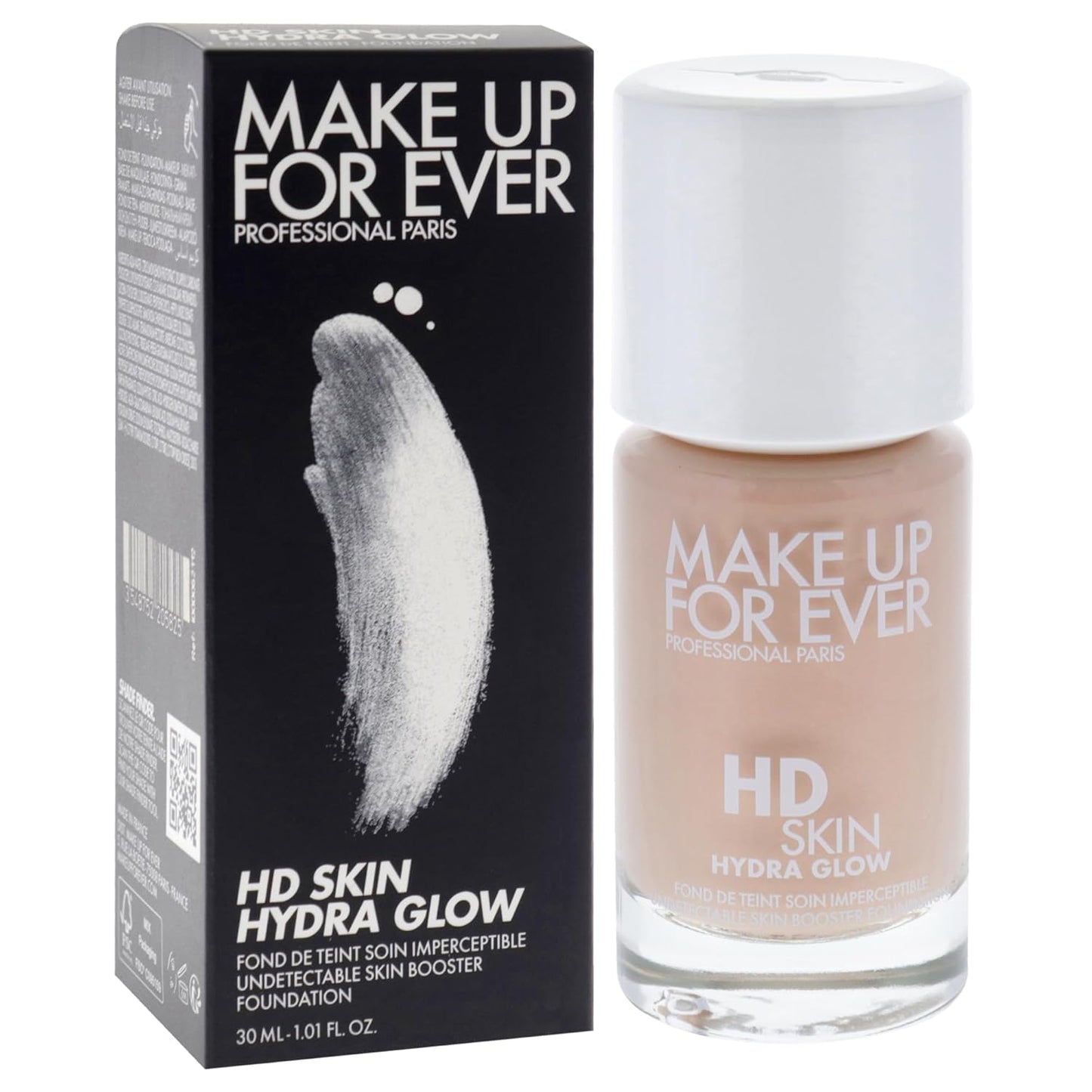 HD Skin Hydra Glow - 1R12 Cool Ivory by Make Up For Ever for Women - 1 oz Foundation