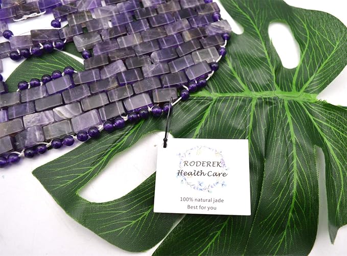 Jade Face Mask, Jade Mask for Relieving Face & Eye Puffiness Migraine, Anti Wrinkle Mask Therapy, Yoga Meditation Tools (Amethyst)