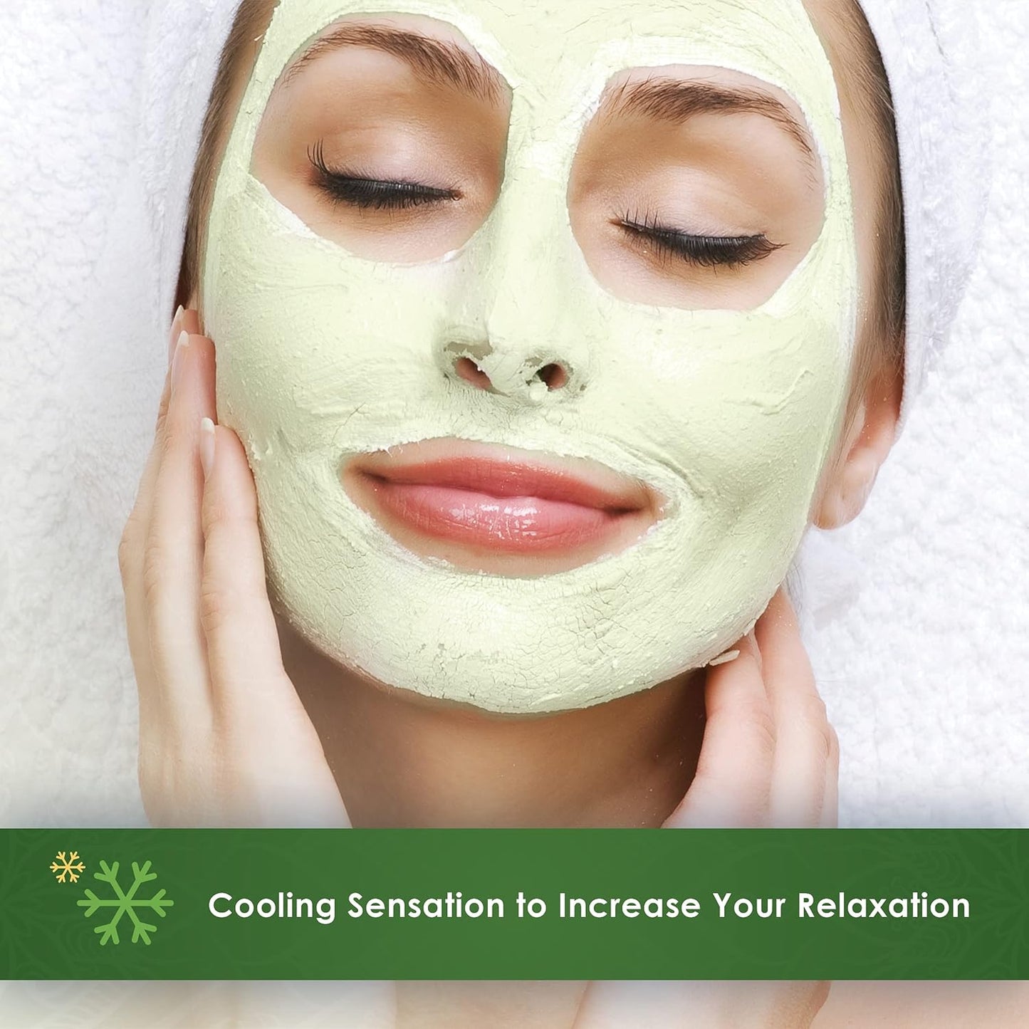 Sudden Change Green Tea Facial Mask – Diminish Wrinkles, Puffiness & More - Improve Texture, Purify Pores & Remove Excess Oil – Made with Antioxidants - Cooling Sensation for Relaxation (3.4 oz)
