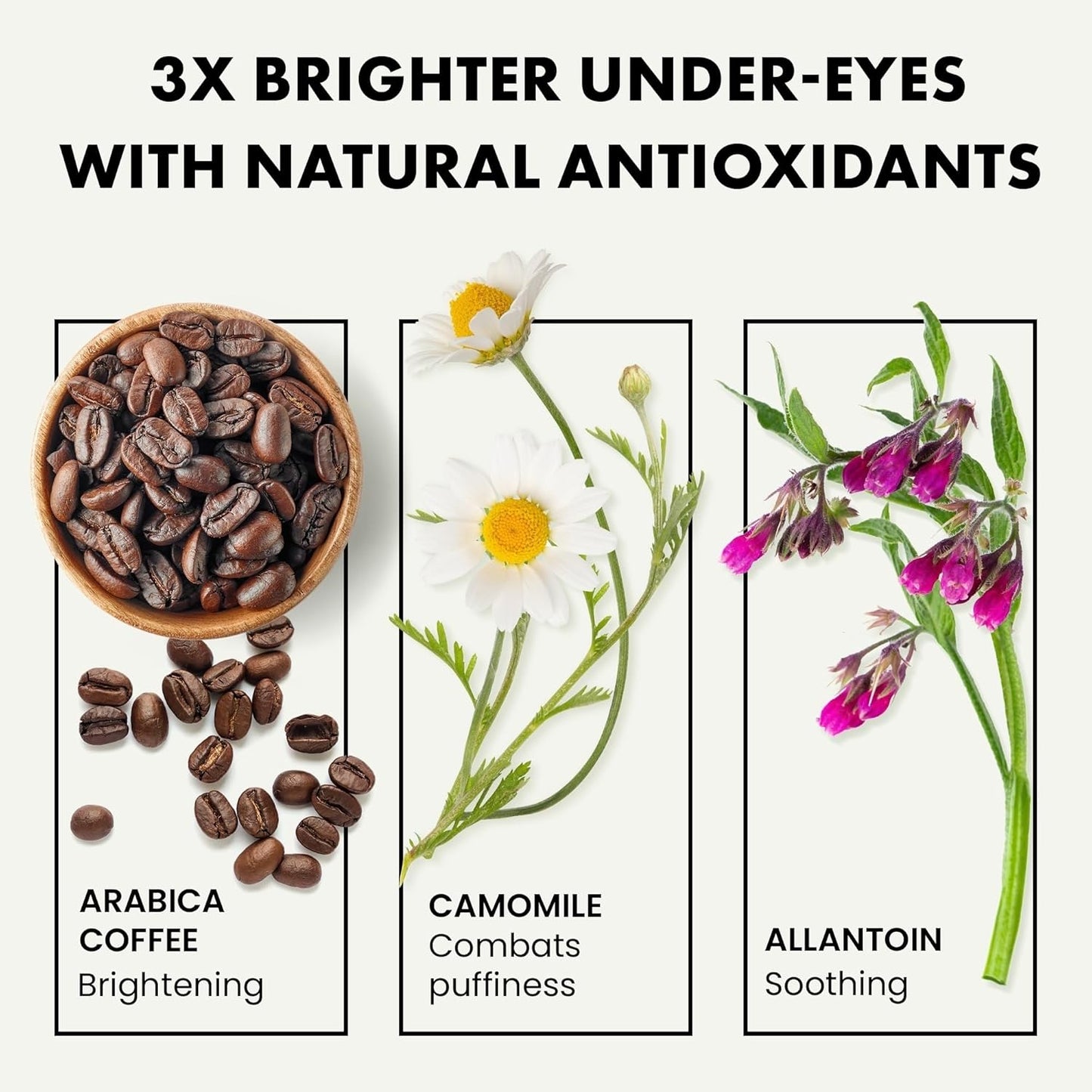 ๐ง๐ข๐ฃ ๐ฎ๐ฌ๐ฎ๐ฏ* Eye Serum - Under Eye Cream for Dark Circles and Puffiness - Anti Aging Eye Cream, Under Eye Brightener Eye Bags Eye Treatment, Caffeine Eye Cream Puffy Eyes Treatment Dark Circle