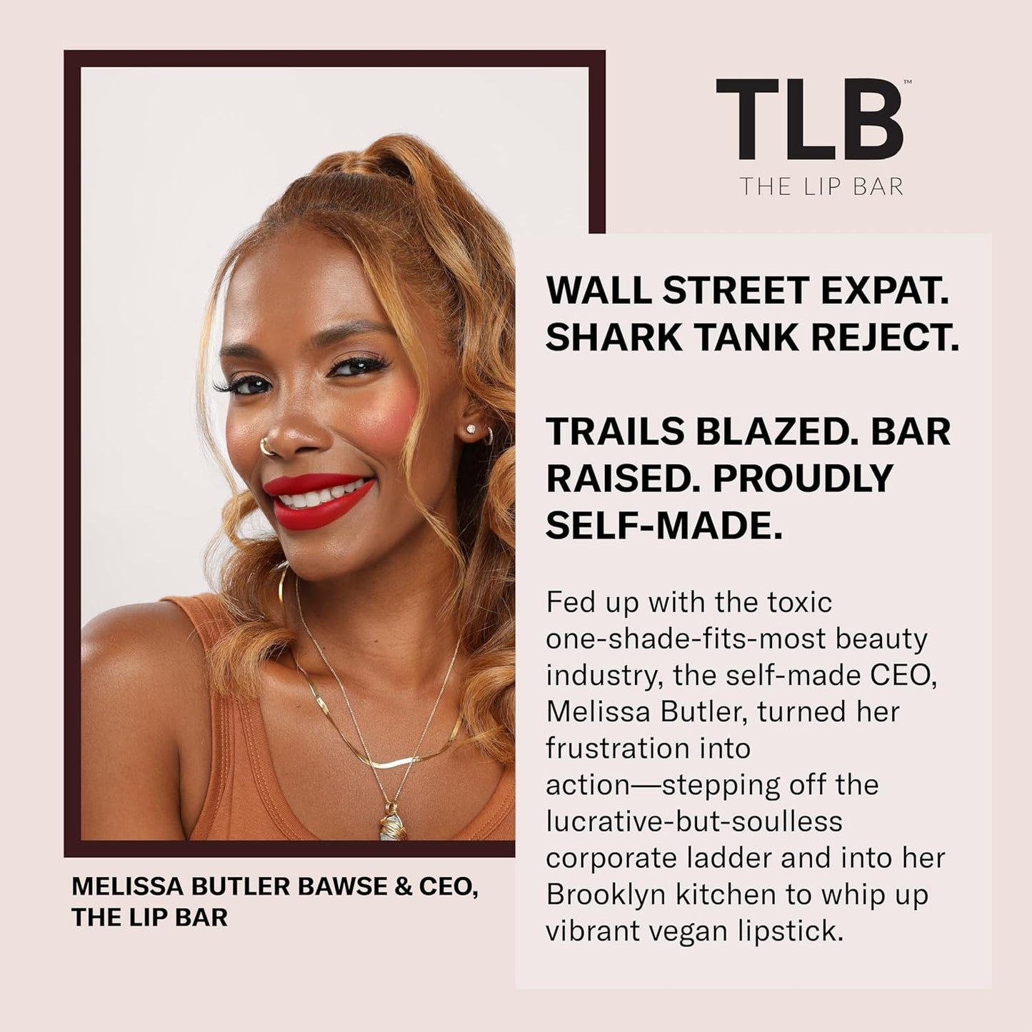 The Lip Bar - Nonstop Liquid Matte Lipstick, Commando (Peachy Nude) - High Pigment - One Swipe - Long Lasting - Jojoba Oil, Vitamin E - Vegan & Cruelty Free - Makeup & Cosmetics - .24 fl oz