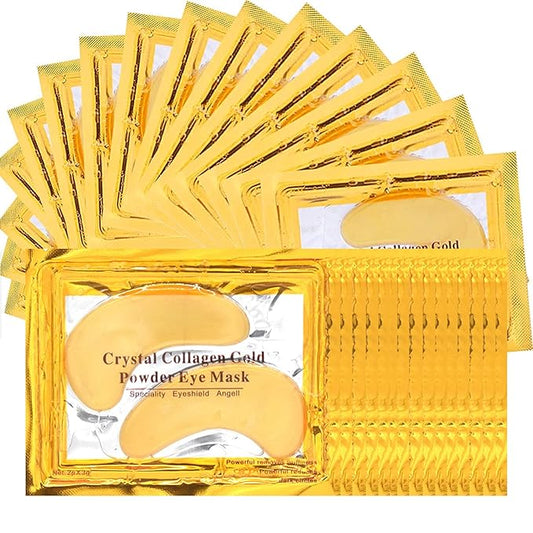 30 PCS Under Eye Collagen Patches,Crystal Pink Collagen Lip Masks,Gold Moisturizing Under Eye Mask,moisturizing skin, anti-chapping and anti-aging.…