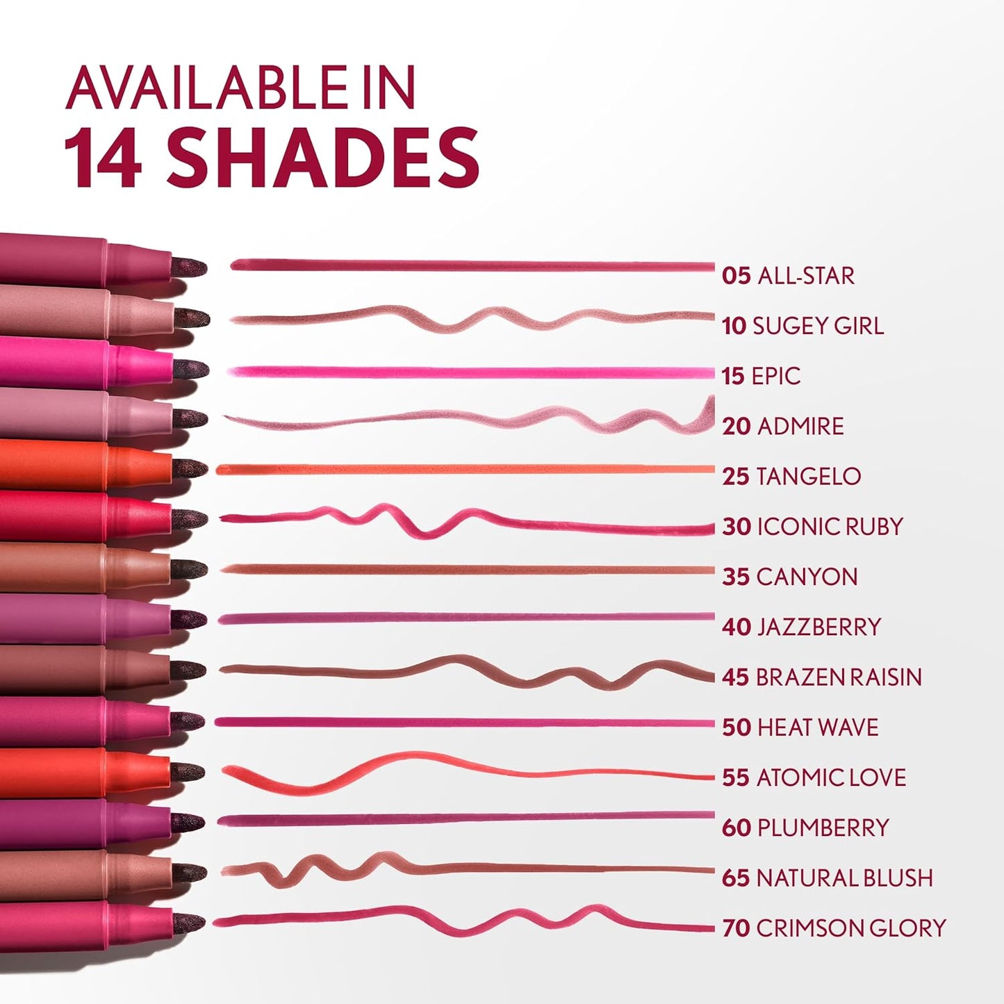 COVERGIRL Outlast, 30 Iconic Ruby, Lipstain, Smooth Application, Precise Pen-Like Tip, Transfer-Proof, Satin Stained Finish, Vegan Formula, 0.06oz