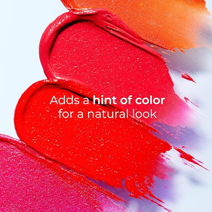 Tinted Lip Balm. Moisturizing Sheer, Buildable Lip Color with Hyaluronic Acid, Vitamin E and Rich Oil, Perfect Revitalizer for Chapped Lips. Beauty Plumper Moisturizer 0.21oz- Orchid