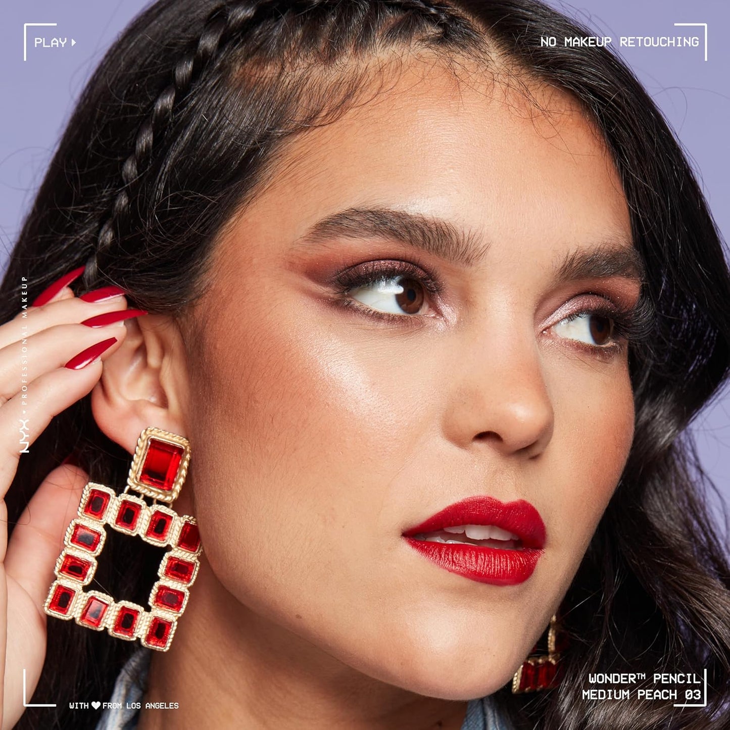 NYX PROFESSIONAL MAKEUP Wonder Pencil, Multi-Use Micro Highlighter & Concealer Stick - Medium Peach