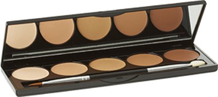 Jolie Ultra Blendable 5 Shade Cream Contouring & Highlighting Palette (Light)