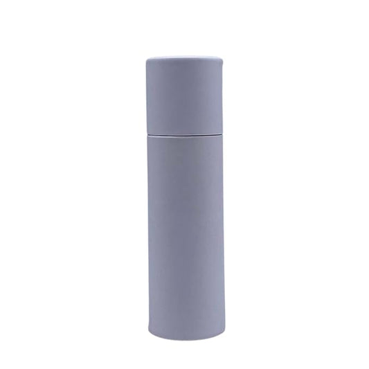 GreenWay 0.3oz / 8.5g Kraft Paperboard Lip Balm Tubes with Lids - 25 Pack Lip Gloss Tubes Refillable DIY Cosmetic Containers - Lip Balm Containers Chapstick Tubes Empty Holder Tubes - White