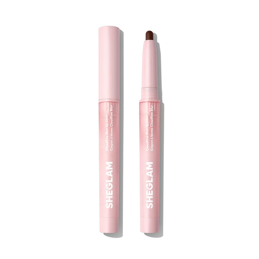 SHEGLAM Cloudline Blur Lip Liner Long Lasting,Vegan & Cruelty-Free Lip Stain-Ash Canvas