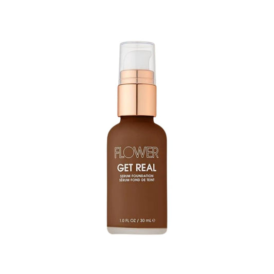 FLOWER Beauty Get Real Serum Foundation - Chocolate (Pack of 3)
