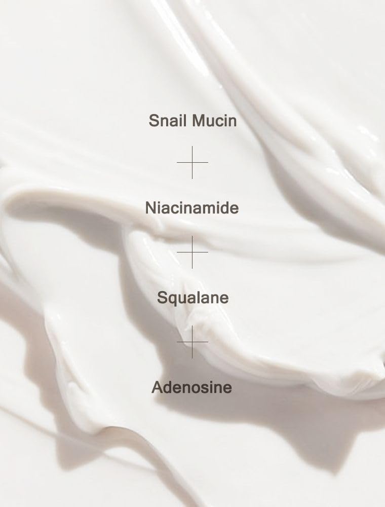 MIZON Snail Repair Eye Cream, Snail Mucin with Niacinamide, Adenosine, Squalane, natural treatment, Wrinkle Care, Hydrating, Under Eye Care, Korean skincare (Tube, 0.50 fl.oz.)