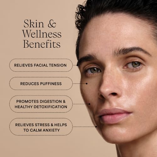 WILDLING Reflexology Spoon | Multi-Purpose Reflexology Facial Spoon | Functional Skincare Scoop + Reflexology Tip to Firm Skin, Release Tension + Balance Energy Flow I 100% Stainless Steel