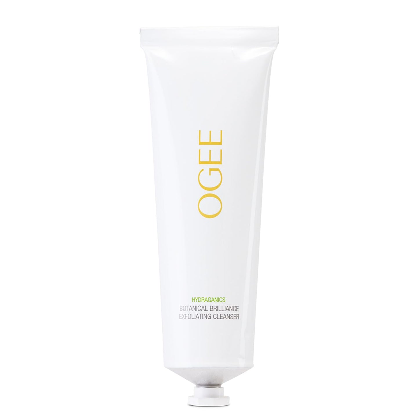 Ogee Botanical Brilliance Exfoliating Cleanser - High Performance Facial Cleanser and Face Exfoliator - Certified Organic - Made in USA