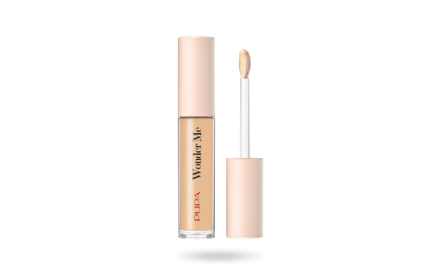 Pupa Milano Wonder Me Fatigue Eraser, 040, 0.142 oz - Under Eye Concealer Stick - Face Makeup with Wakame Seaweed, Mullein Plant Extract - Lightweight