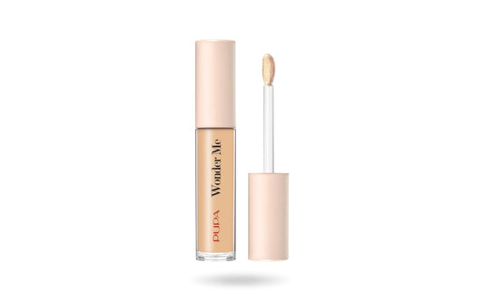 Pupa Milano Wonder Me Fatigue Eraser, 040, 0.142 oz - Under Eye Concealer Stick - Face Makeup with Wakame Seaweed, Mullein Plant Extract - Lightweight