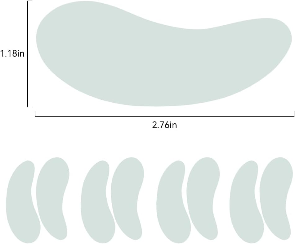 Reusable Eye Gel Cooling Pads and Silicone Eye Patches 6 Pairs, Eye Wrinkle Patches Reusable Under Eye Mask Plump Fine Lines, Hot Cold Treatment for Redness, Tin Case(Grey)