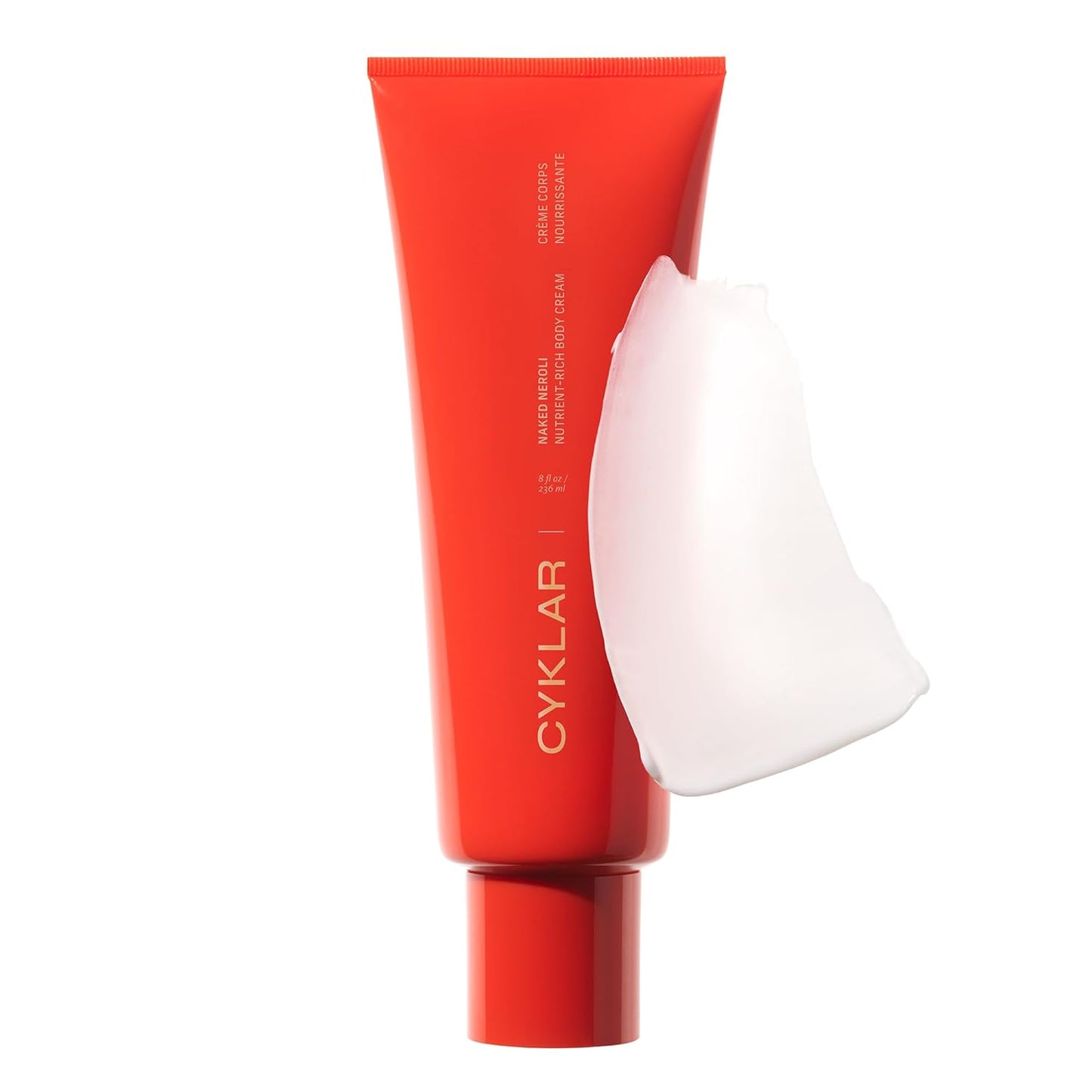 Nutrient Rich Body Cream. Naked Neroli Nourishing Moisturizer with Niacinamide and Banana Flower Extract. Deep Hydration, Thick Body Lotion, Dry Skin Cream for Women and Men, 8 Fl Oz