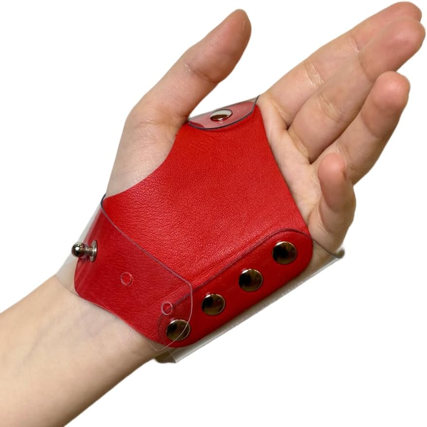 Makeup Glove Palette for Artwork|Stylish Glove for Makeup Artists|Made of Natural Leather and Certified Hypoallergenic Vinyl