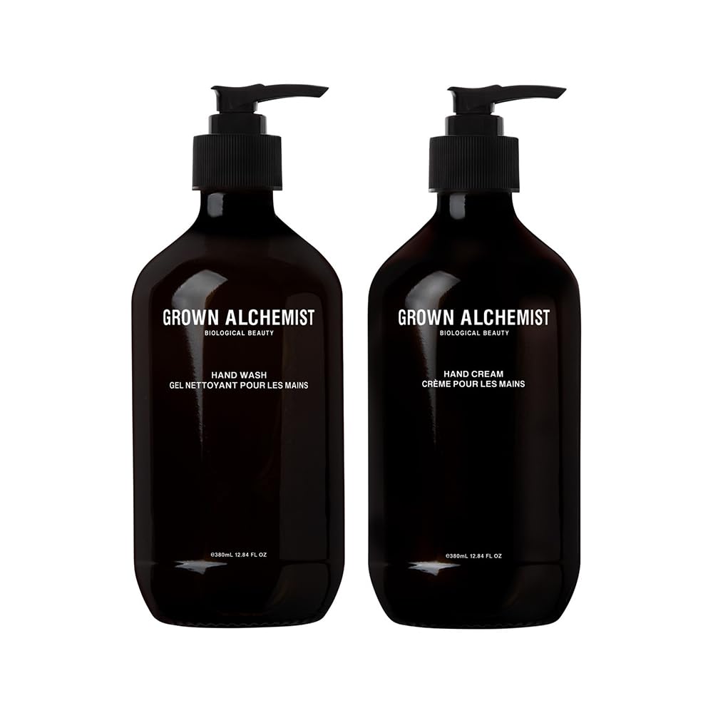 Grown Alchemist Hand Care Kit: Hand Wash & Hand Cream 500mL