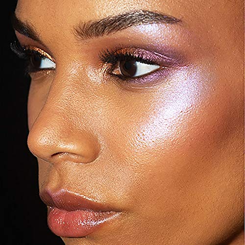 Kevyn Aucoin Glass Glow Face, Solar Quartz: Multi-purpose universal dewy highlighter for face and body. Creates glowing youthful-looking hydrated skin with a glassy complexion. Makeup artist go to.