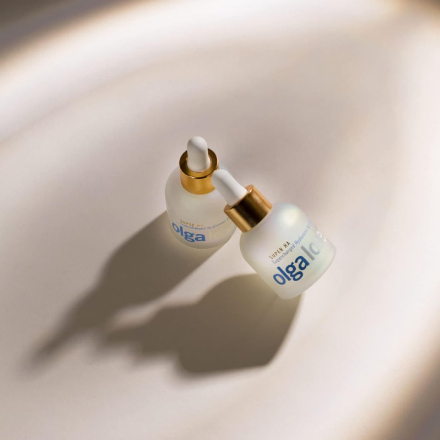 Olga Lorencin Super HA Rapid Hydration Serum - Hyaluronic Acid Face Serum for All Skin Types - Plumps Skin & Boosts Collagen - With 5 Types of Hyaluronic Acid & Chinese Silver Mushroom - 4.32 oz