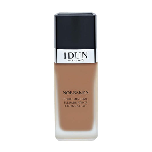 Liquid Norrsken Foundation - Silky Smooth Coverage - Luminous, Dewy Finish for Dry and Dull Skin - Water Resistant and Vegan Makeup - 221 Ragnhild - Warm Light Brown - 1.01 oz