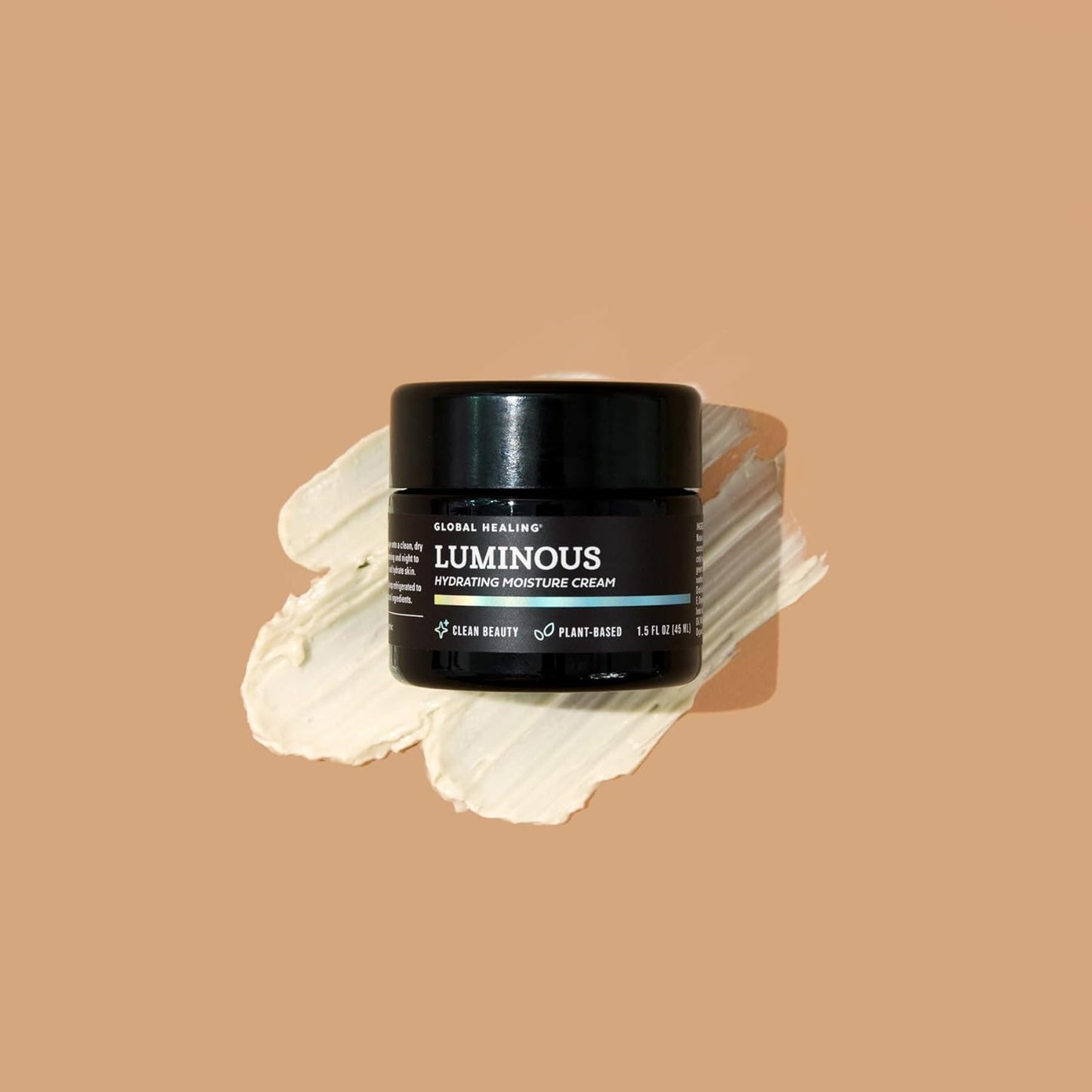 Global Healing Luminous - Premium Luxury Face Moisturizer Cream - Antioxidant Face Lotion For Women & Men To Hydrate, Nourish and Soothe Dry, Sensitive Skin To Soft Skin, Crema Para La Cara - 1.7 Oz