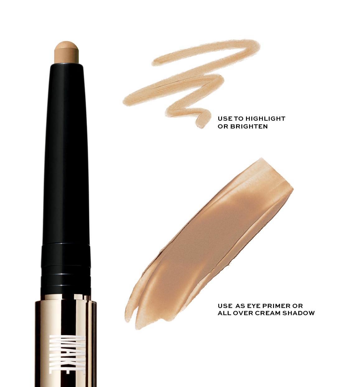 MAKE Beauty Eye Shaping Stylo - Cream Eyeshadow Stick. 4-in-1 Shape, Define, Contour, and Shade Eye Shadow for Versatile Makeup Looks. Long-Lasting Creamy Formula. Shade - Shore