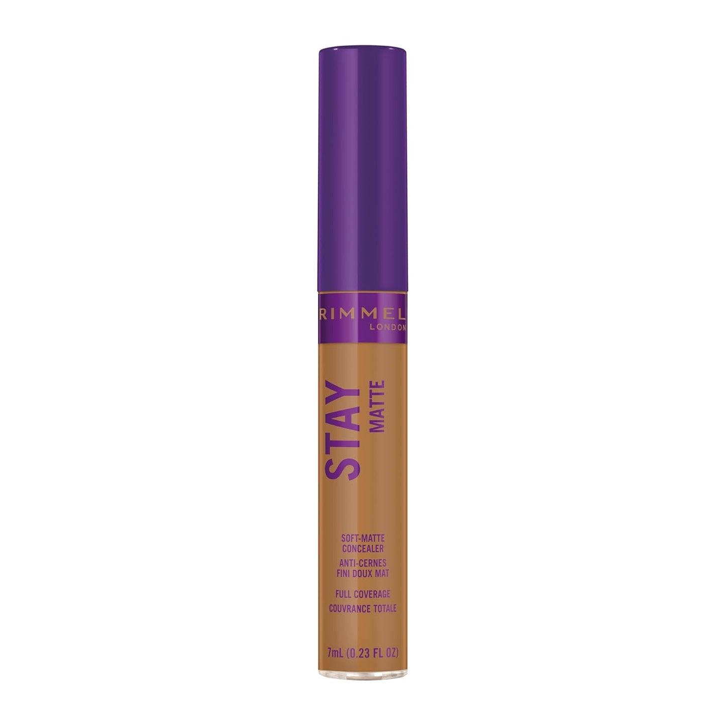 Rimmel London Stay Matte - 512 Amber - Concealer, 24-Hour Wear, Shine Control, Fights Free Radicals, 0.23oz