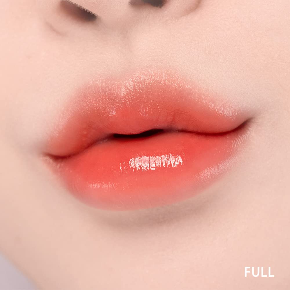 Espoir Dirty Neon vegan shine lipstick #6 Tangy (4.5g) | Wearable Shine Neon with Bright Acid Color Lip Stick | a Moist and Soft, Long Lasting Lipstick | Korean Makeup