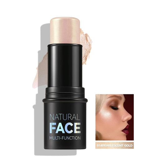 Highlighter Contour Stick, Milk Makeup Contour, Blush Sticks, Highlight Contour Palette, Glint Highlighter, Make Up Highlighter, Contouring Stick, Highlighter Makeup Stick, 01#PEARLESCENT GOLD