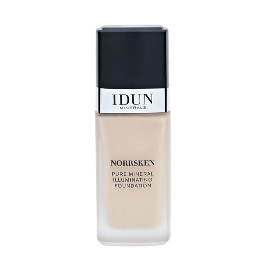 Liquid Norrsken Foundation - Silky Smooth Coverage - Luminous, Dewy Finish for Dry and Dull Skin - Water Resistant and Vegan Makeup - 201 Jorunn - Neutral Extra Light - 1.01 oz