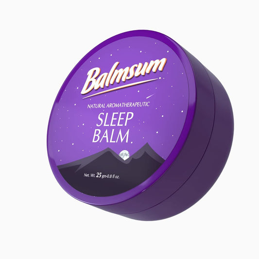 Natural Sleep Balm 100% Natural Scented Relaxing Balm for Children and Adults, Calming Night Balm, Organic Sleep Balm-25gm-