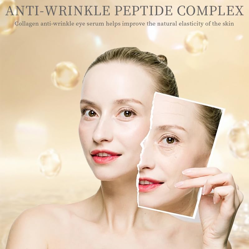 Xianjina Polypeptide Collagen Elastic Essence Cream - Micro-Molecular Anti-Wrinkle Firming Lotion, Tightening & Lifting Sagging Skin for Face, Moisturizing Anti-Aging Treatment (2 Pack)