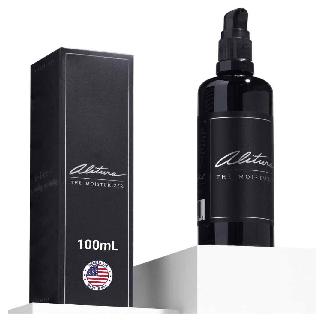 Alitura Naturals Face Moisturizer for Men & Women – 100ml Daily Hydrating Cream with Aloe Vera, Bee Propolis, Sea Buckthorn, & Honey – Anti-Aging, Soothing, Non-GMO, USA Made