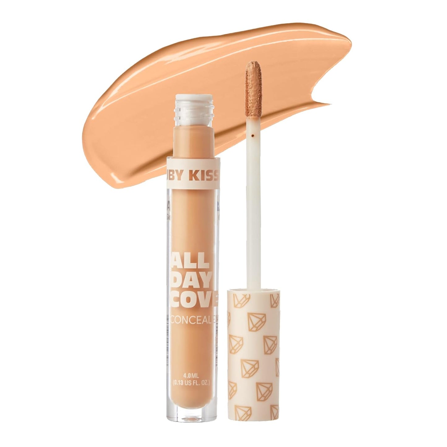 Ruby Kisses All Day Concealer Lightweight Full Coverage Multi-Use Concealer 0.13 Fl Oz (Golden)