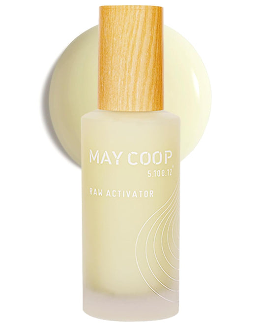 MAY COOP Raw Activator Face Serum – Hydrating & Nourishing Face Serum with 63% Maple Sap for Moisture - Anti Aging Skin Vitality & Glow - Korean Skincare, 2.02 fl.oz.
