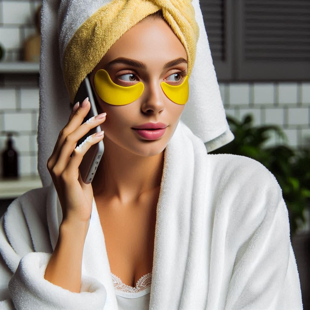 Luxurious Puffiness-Reducing Eye Patches, Rejuvenating Formula for Tired Eyes, Mom Gift Set, 20 Count (Pack of 1)