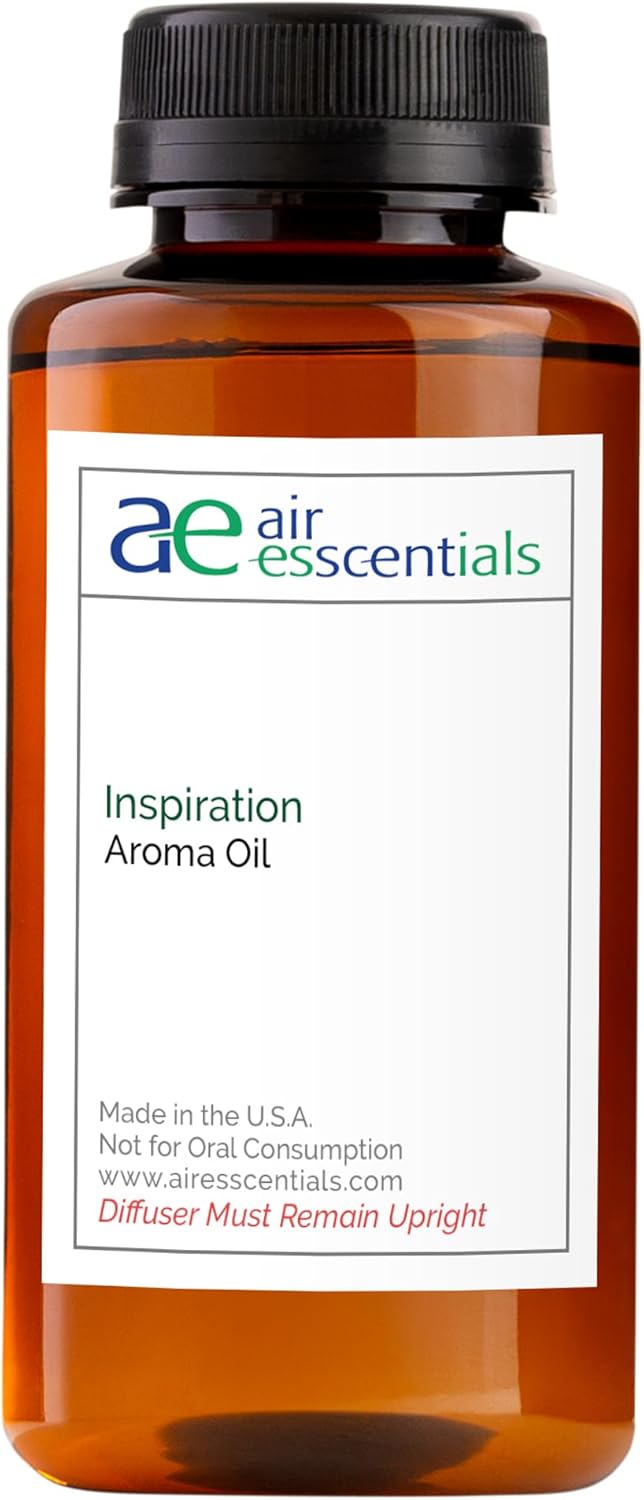Inspiration Aroma Oil, Essential Oils Blend for Diffusers & Scent Machines, Zesty Citrus & Blooming Florals, Aromatherapy, Cold Air Diffuser Compatible, 300 mL