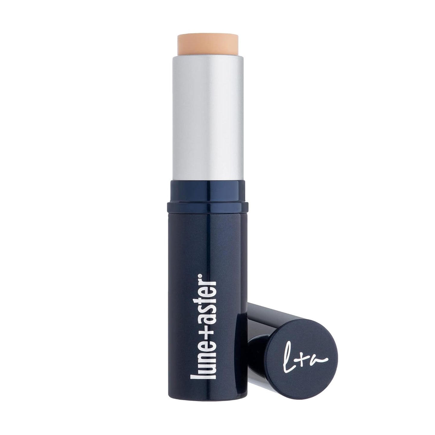 Lune+Aster Dawn to Dusk Foundation Stick - Medium - A cream foundation stick infused with good-for-you ingredients that delivers long-lasting, undetectable coverage for a flawless complexion