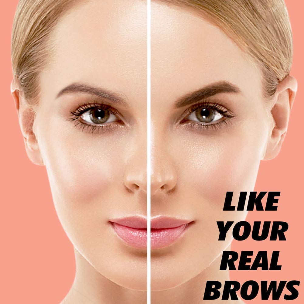 iMethod Eyebrow Pen - iMethod Eye Brown Makeup, Eyebrow Pencil with a Micro-Fork Tip Applicator Creates Natural Looking Brows Effortlessly and Stays on All Day, Light Brown