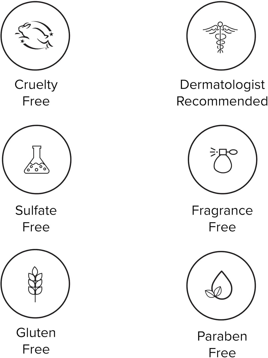 DRMTLGY Essential Facial Cleanser - Gentle Face Cleanser and Face Wash for Women and Men with Anti-Aging Peptides & Hyaluronic Acid. 6.9 fl oz