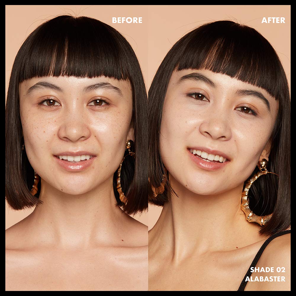 NYX PROFESSIONAL MAKEUP Total Control Pro Drop Foundation, Skin-True Buildable Coverage - Alabaster