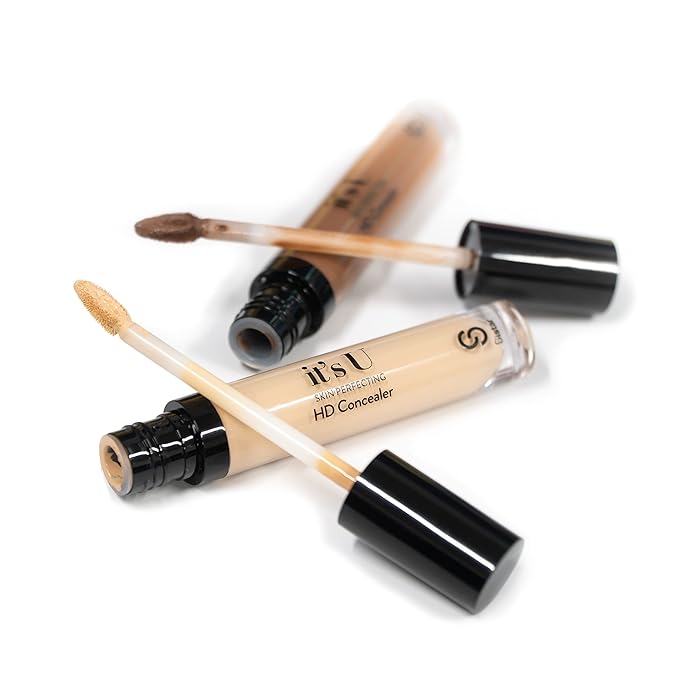 Sistar it's U Skin Perfecting HD Concealer Full Coverage Lightweight Long Lasting Correcting Liquid Contour Cover Masker Makeup 5 ml / 0.17 fl. oz (Truffle)