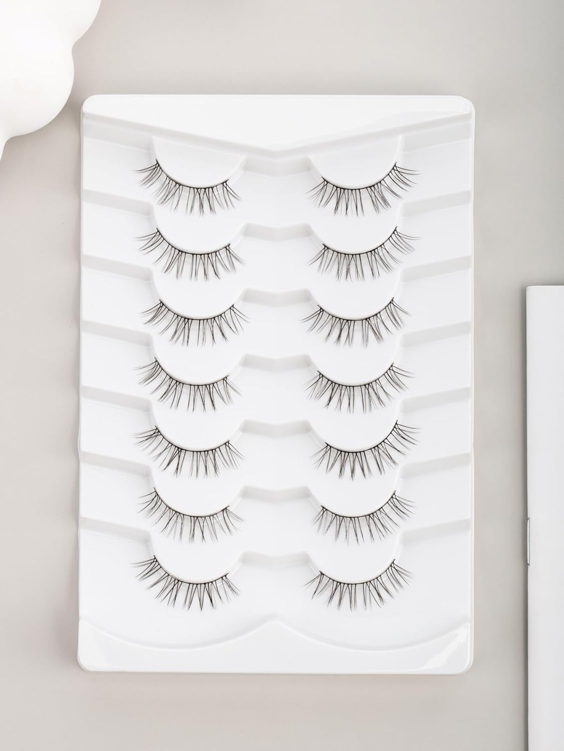 Natural Eyelashes Clean Lashes for Small Eyes C Curl Soft Eyelash Siligli