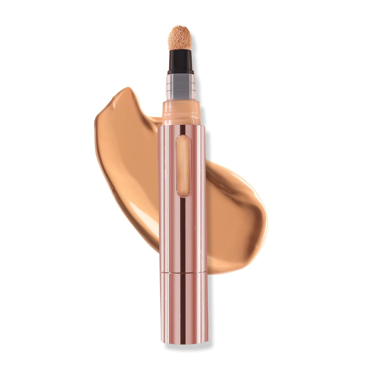Mally Beauty - The Plush Pen Brightening Concealer Stick - Cashmere - Hydrating Turmeric, Vitamin E, and Hyaluronic Acid Infused Formula - Medium Buildable Coverage with a Natural, Smooth Finish