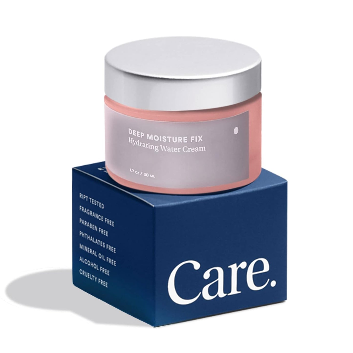 Care Skincare - Deep Moisture Fix, Hydrating Water Cream, Oil Free Face Moisturizer With Hyaluronic Acid, Fragrance Free For All Skin Types, Hydrating + Plumping 1.7 oz.