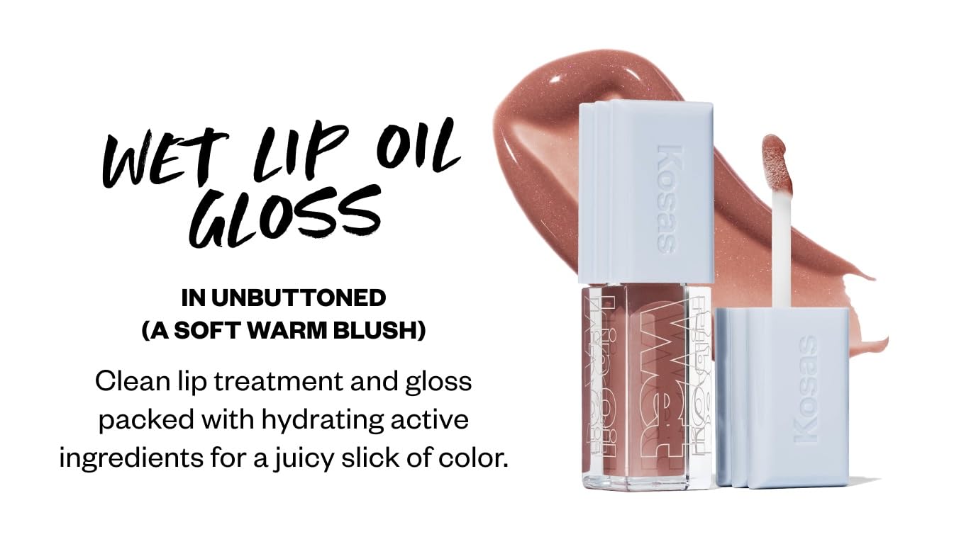 Kosas Travel Kit - lips, lashes, and cheeks. (The Ready In 5 Set)