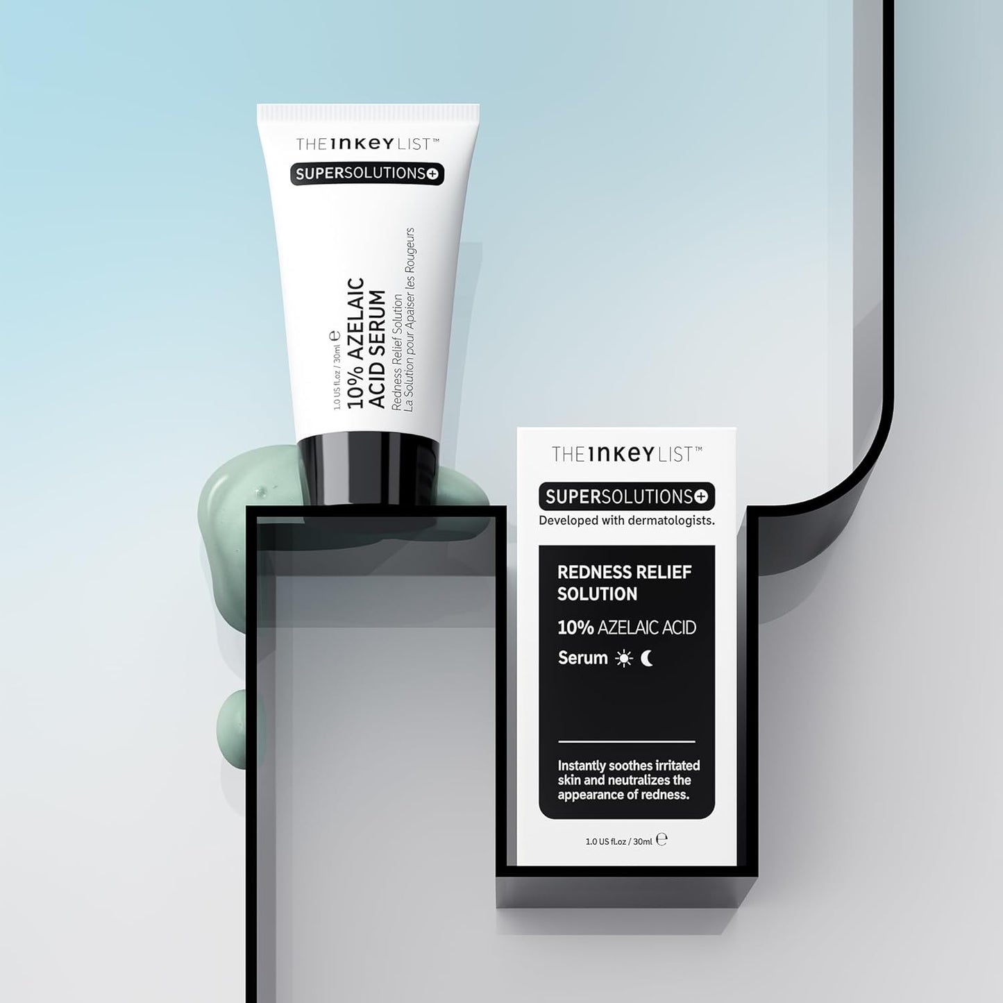 The INKEY List SuperSolutions Azelaic Acid 10% Serum, Fast-Absorbing Formula Helps Reduce Appearance of Redness and Soothes Skin, Leaves No White Cast, 1.01 fl oz